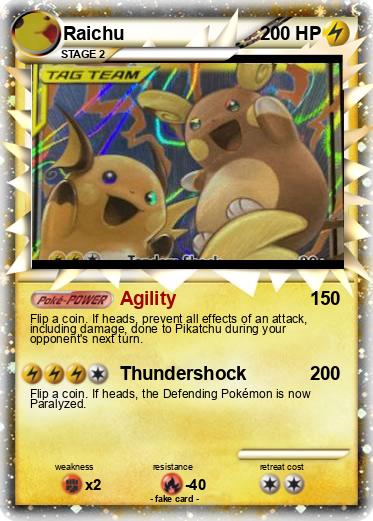 Pokemon Raichu
