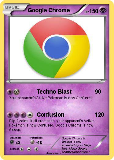 Pokemon Google Chrome