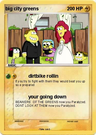 Pokemon big city greens