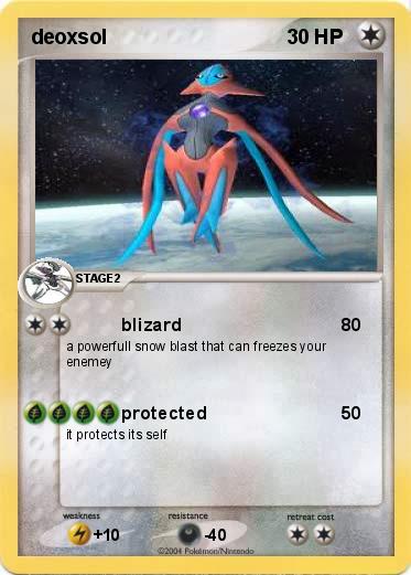 Pokemon deoxsol