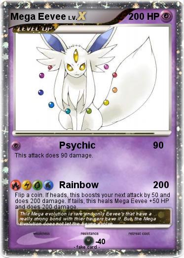 Pokemon Mega Eevee