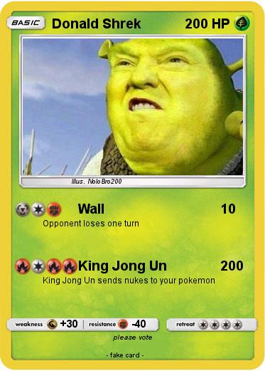 Pokemon Donald Shrek