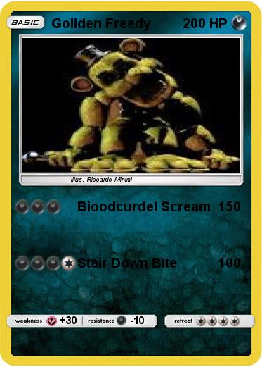 Pokemon Gollden Freedy