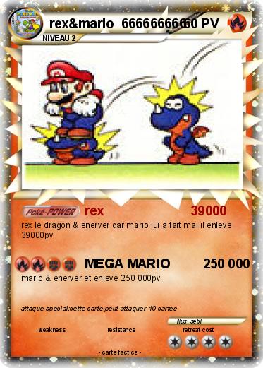 Pokemon rex&mario  666666666