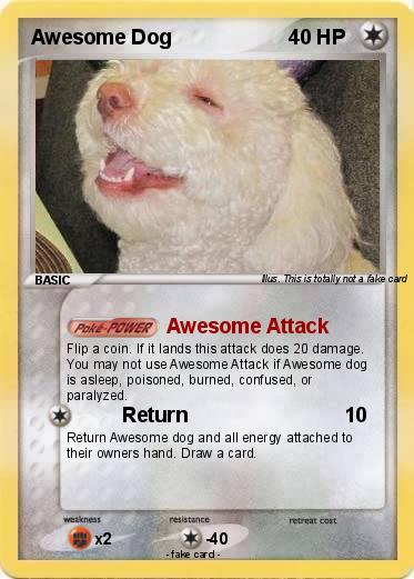 Pokemon Awesome Dog