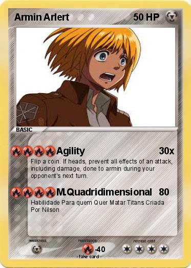Pokemon Armin Arlert