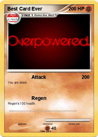 Pokemon Best Card Ever