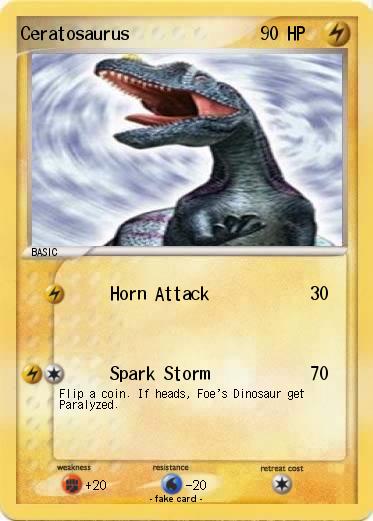 Pokemon Ceratosaurus