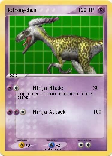 Pokemon Deinonychus