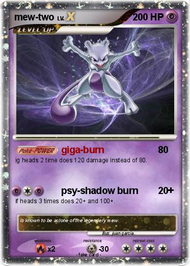 Pokemon mew-two