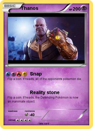 Pokemon Thanos