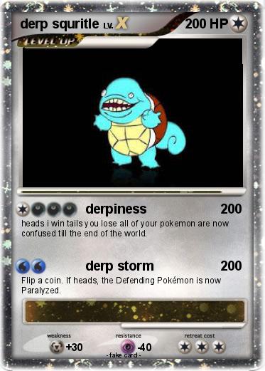 Pokemon derp squritle
