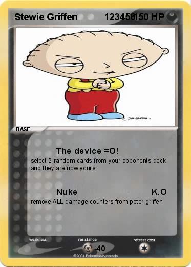 Pokemon Stewie Griffen          123456
