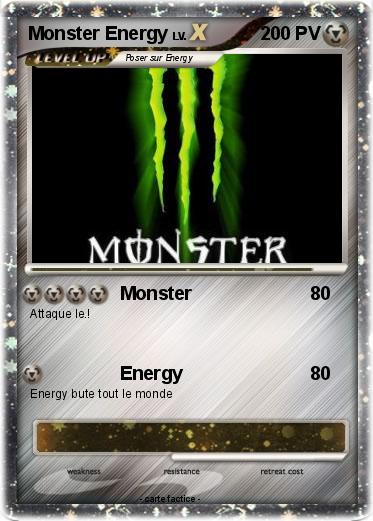 Pokemon Monster Energy