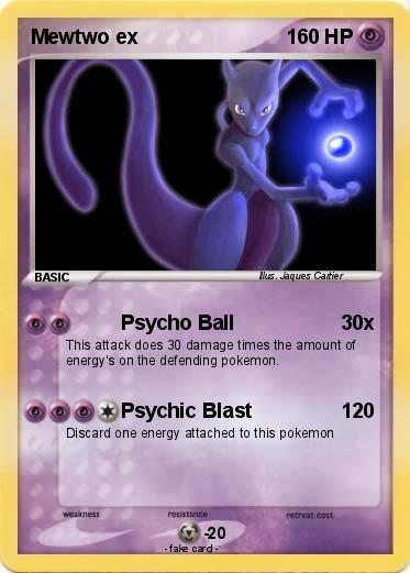 Pokemon Mewtwo ex