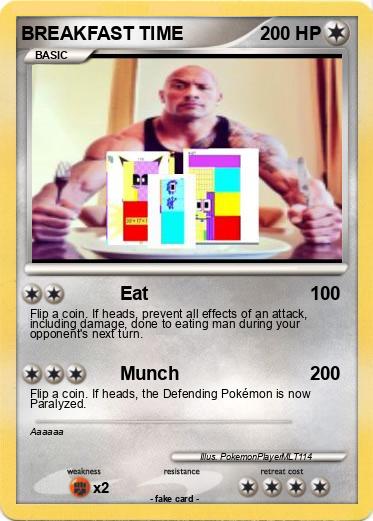 Pokemon BREAKFAST TIME