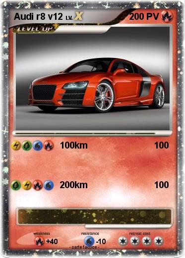Pokemon Audi r8 v12