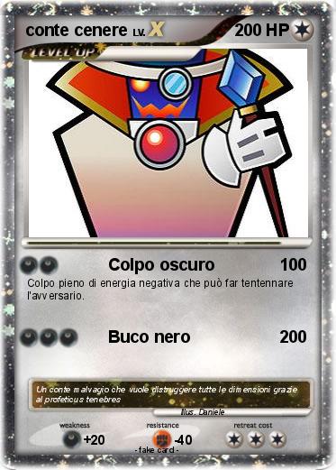 Pokemon conte cenere