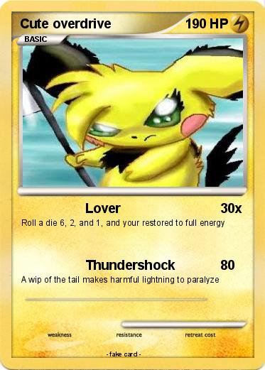 Pokemon Cute overdrive