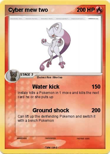Pokemon Cyber mew two