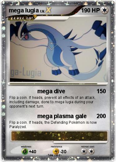 Pokemon mega lugia