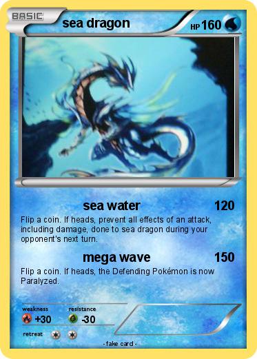 Pokemon sea dragon