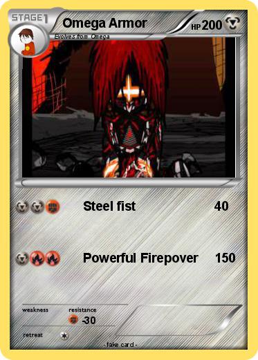 Pokemon Omega Armor