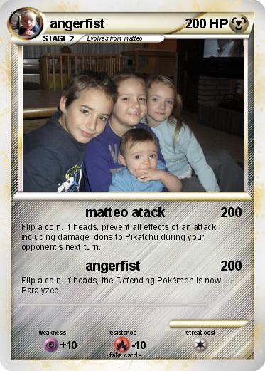 Pokemon angerfist