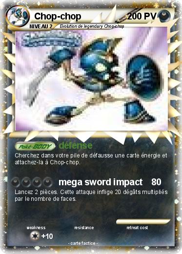 Pokemon Chop-chop