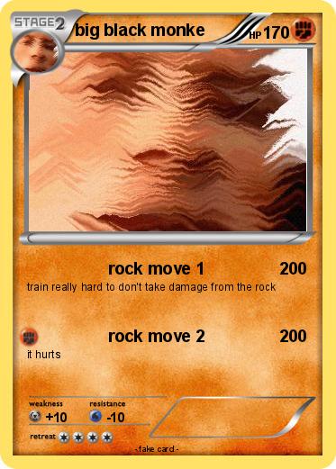 Pokemon big black monke