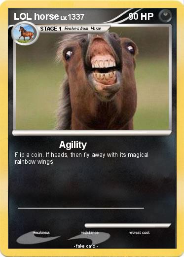 Pokemon LOL horse