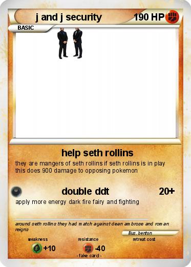 Pokemon j and j security