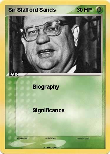 Pokemon Sir Stafford Sands