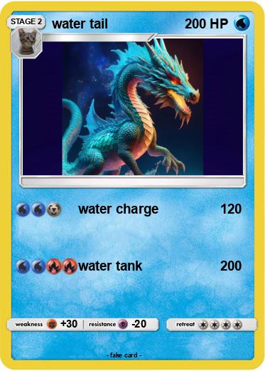 Pokemon water tail