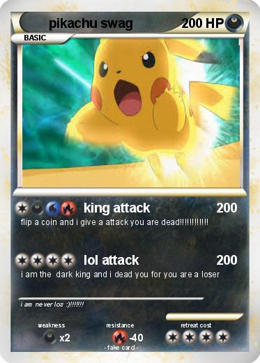 Pokemon pikachu swag