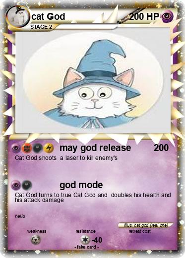 Pokemon cat God