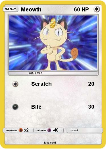 Pokemon Meowth