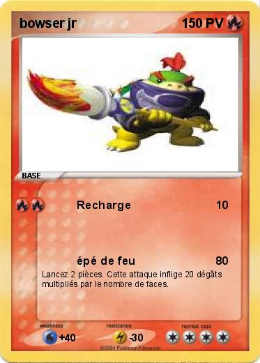Pokemon bowser jr                                                   