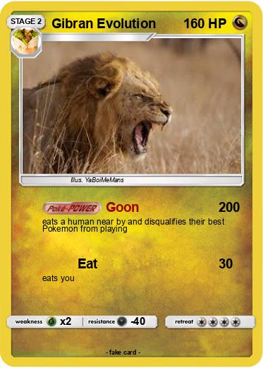 Pokemon Gibran Evolution