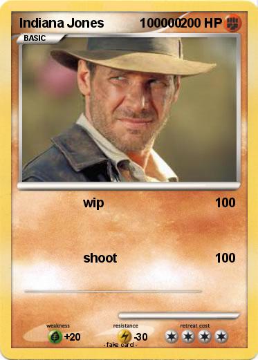 Pokemon Indiana Jones          100000