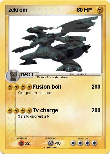 Pokemon zekrom