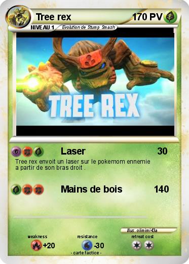 Pokemon Tree rex