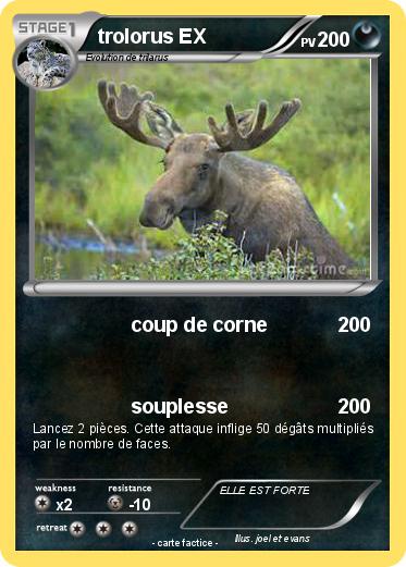 Pokemon trolorus EX