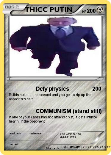 Pokemon THICC PUTIN