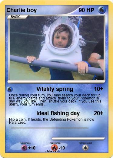 Pokemon Charlie boy