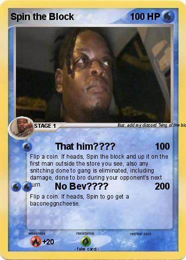 Pokemon Spin the Block