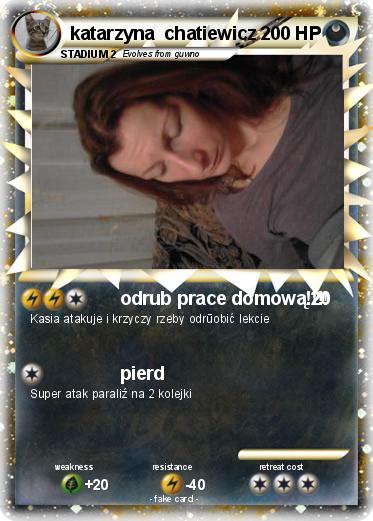 Pokemon katarzyna  chatiewicz