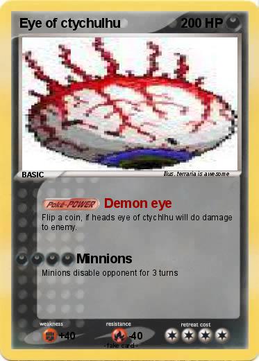 Pokemon Eye of ctychulhu