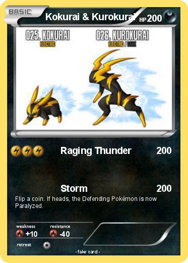 Pokemon Kokurai & Kurokurai