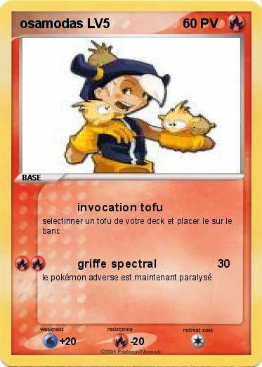 Pokemon osamodas LV5